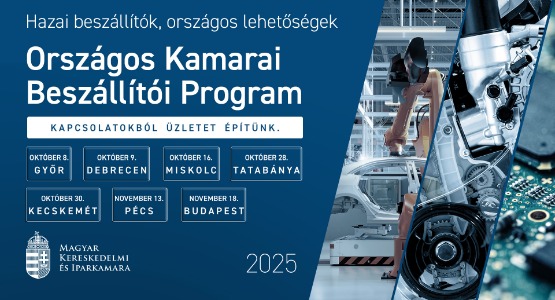 Országos Kamarai Beszállítói Program - Tatabánya, 2025. október 28.