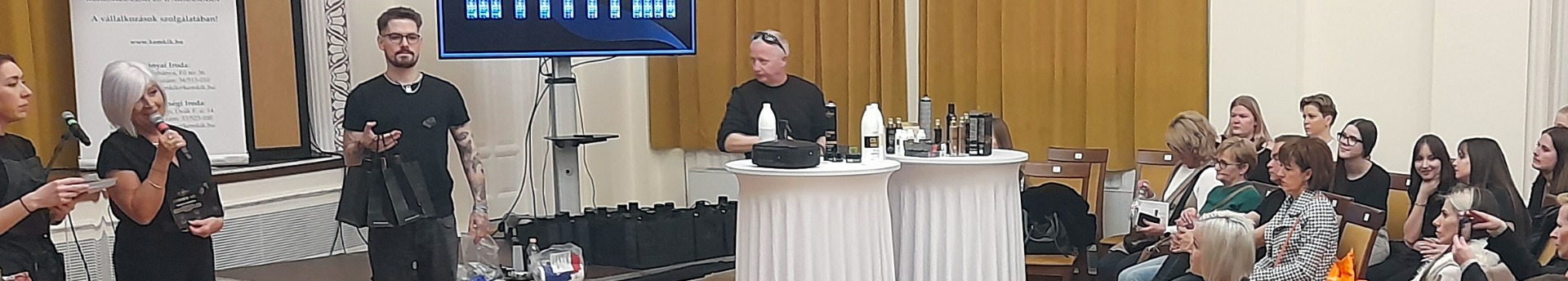 Szépészeti szakmai nap Tatabányán - Elérhetőek az előadások anyagai