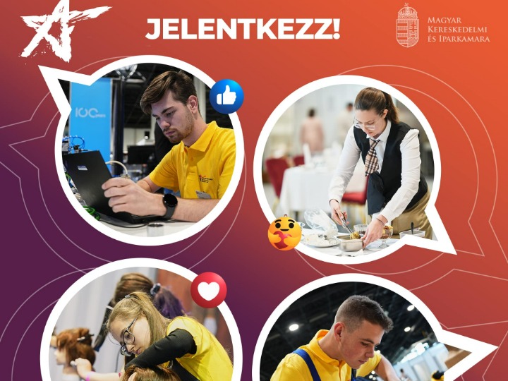 Jelentkezési értesítés: Szakma Kiváló Tanulója Verseny 2026