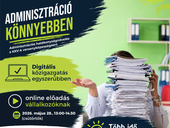 Elérhető a „Digitális közigazgatás egyszerűbben” online előadás prezentációja